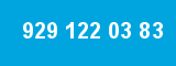 929 122 03 83